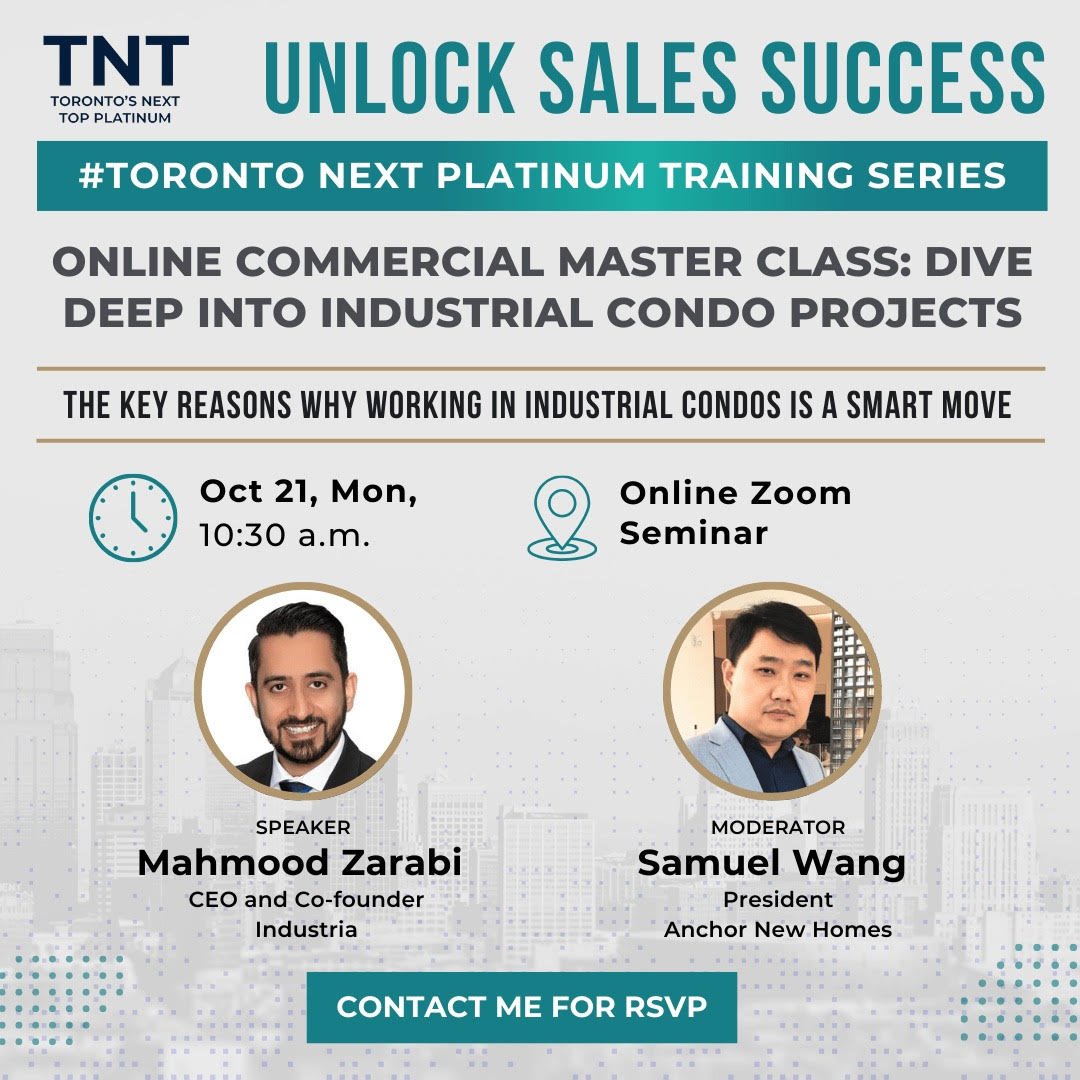 Toronto Next Platinum Realtor Training Series by Bay Street Group