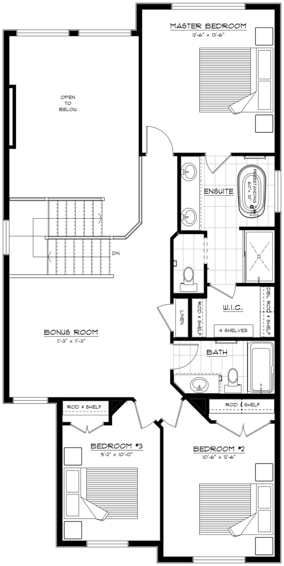 Newport II Floor Plan of Rivers Edge Parkwood Master Builder with undefined beds