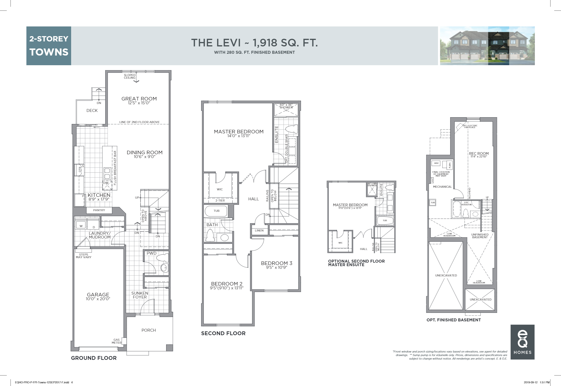The Levi Floor Plan of Provence, Orleans Town with undefined beds