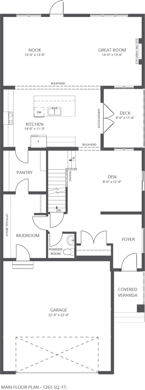 Arezzo Floor Plan of Ambleside by Averton with undefined beds