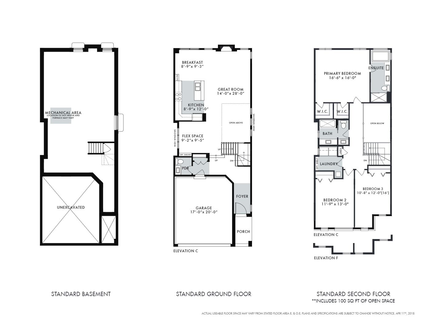Bateman Floor Plan of Trailsedge Towns with undefined beds