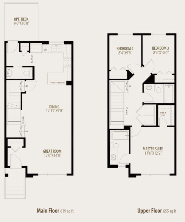 Cadence II Floor Plan of Walker Summit Morrison Homes with undefined beds