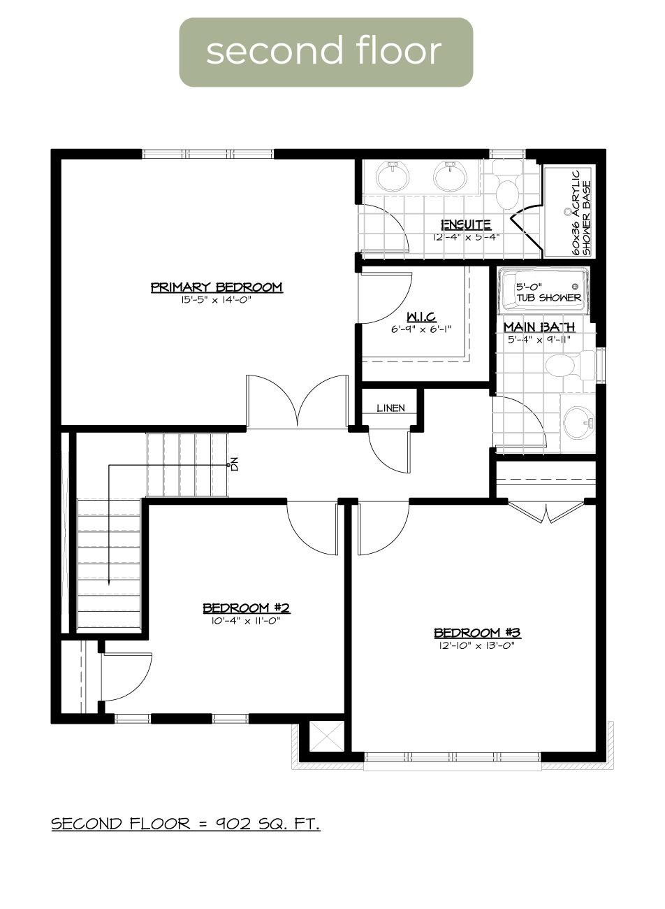 Cloverdale Floor Plan of Russell Ridge Estates with undefined beds