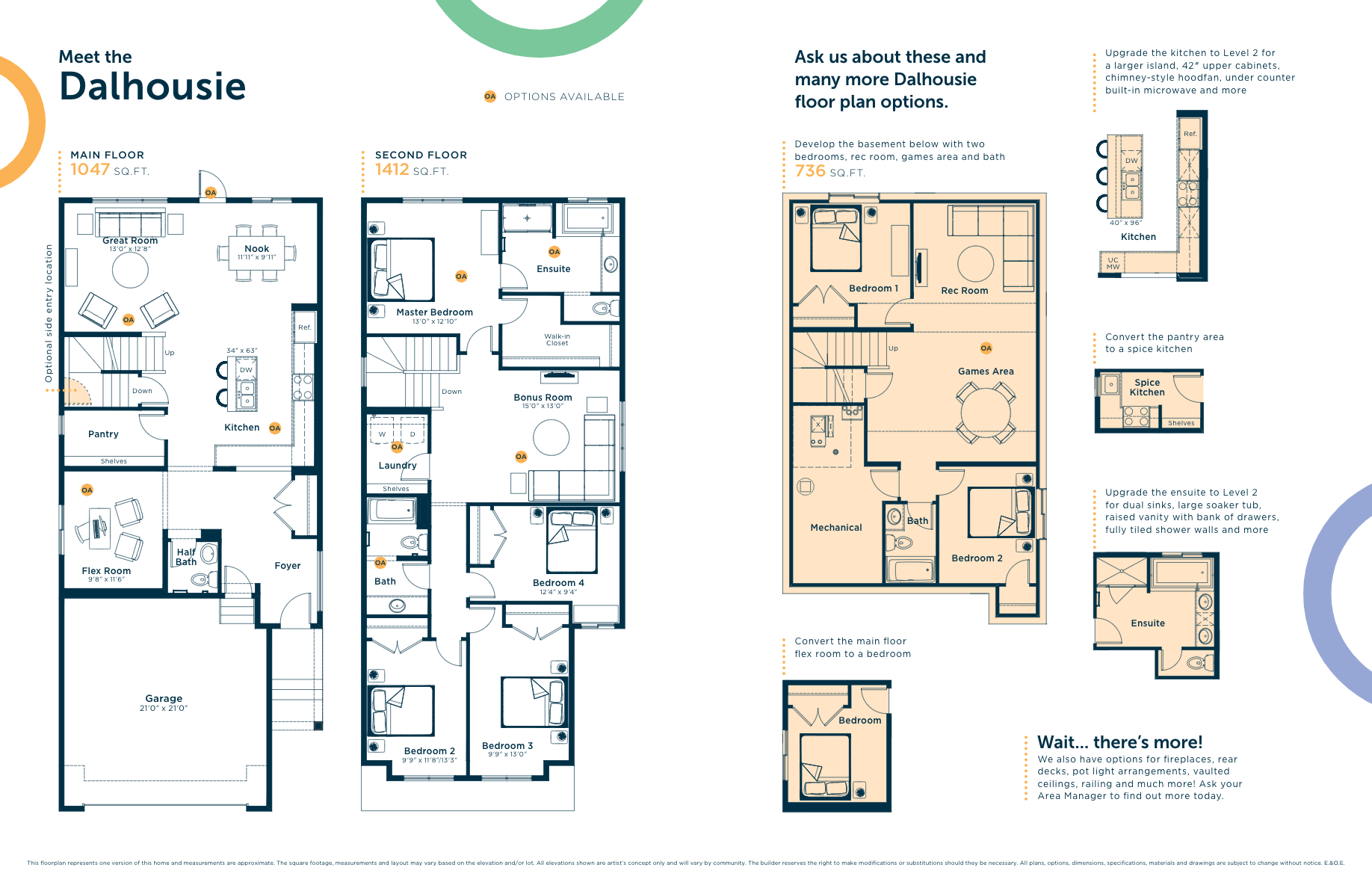 Dalhousie Floor Plan of The Orchards Excel Homes with undefined beds