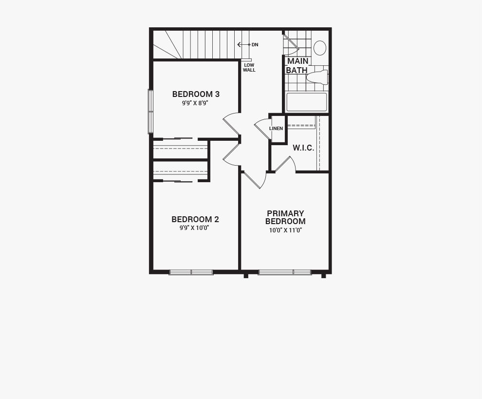 Dawson End Floor Plan of Avalon Vista by Minto Communities with undefined beds