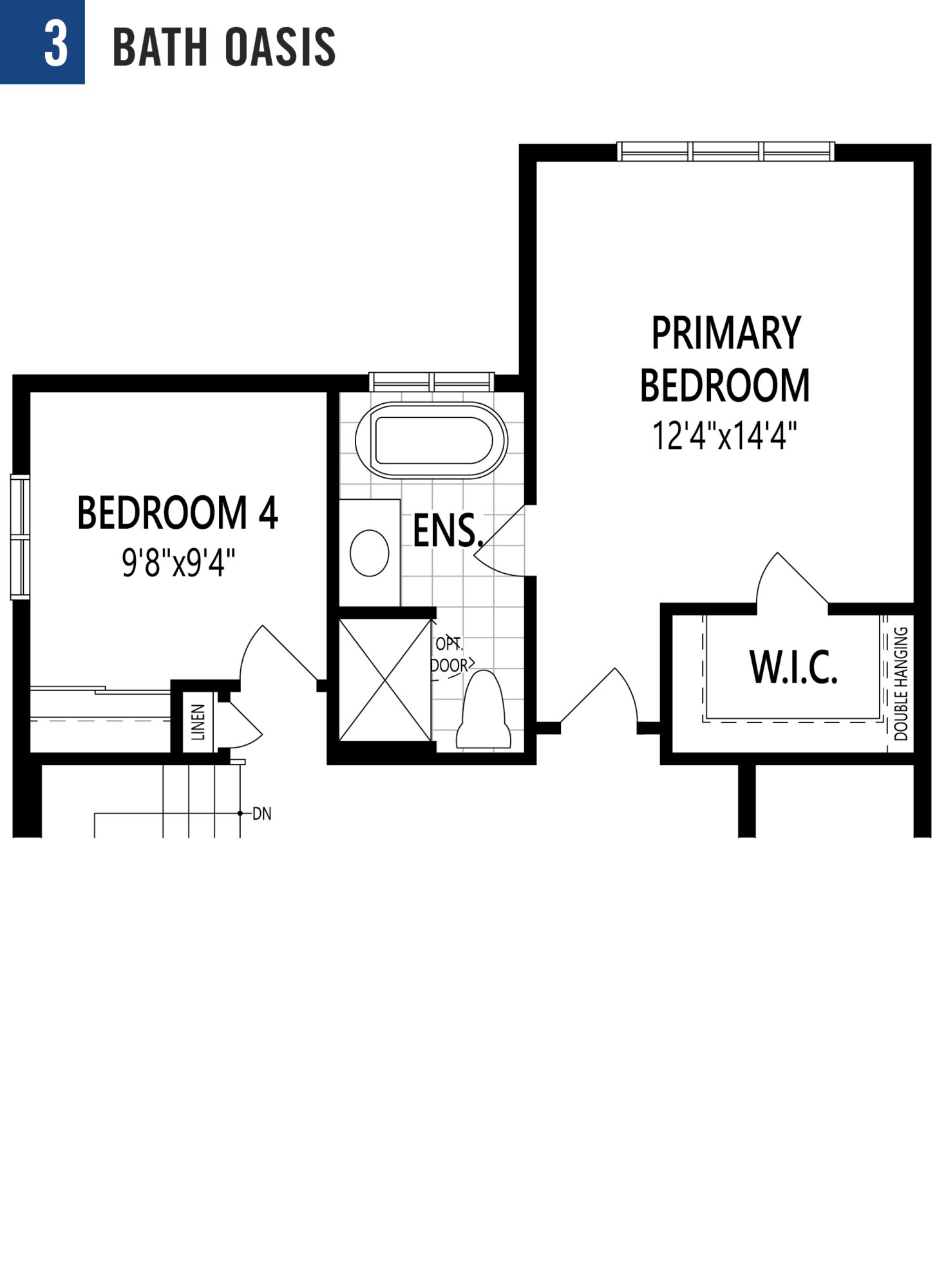 Elm Floor Plan of Half Moon Bay Towns with undefined beds