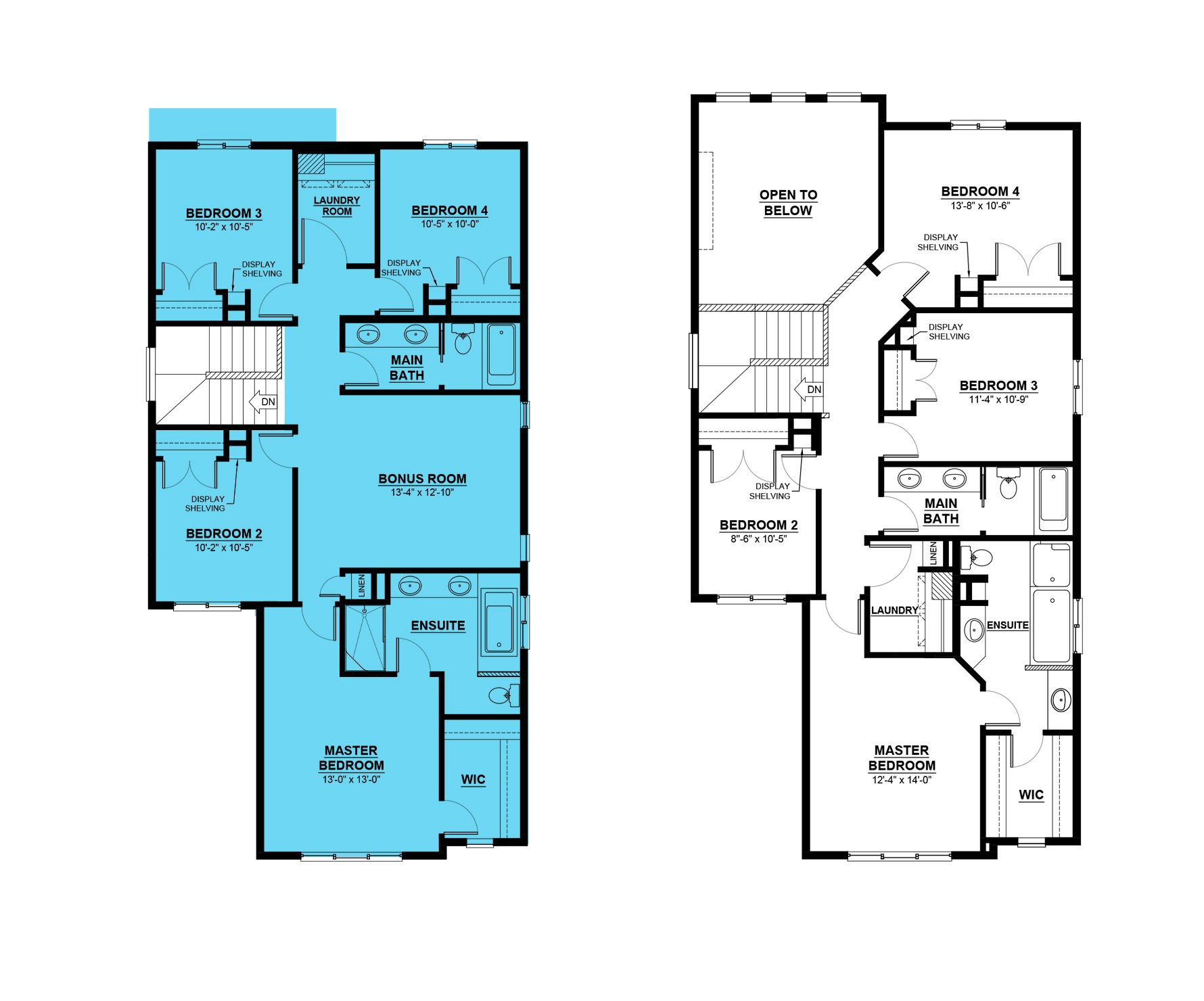 EVEREST Floor Plan of Saxony Glen by Daytona Homes with undefined beds