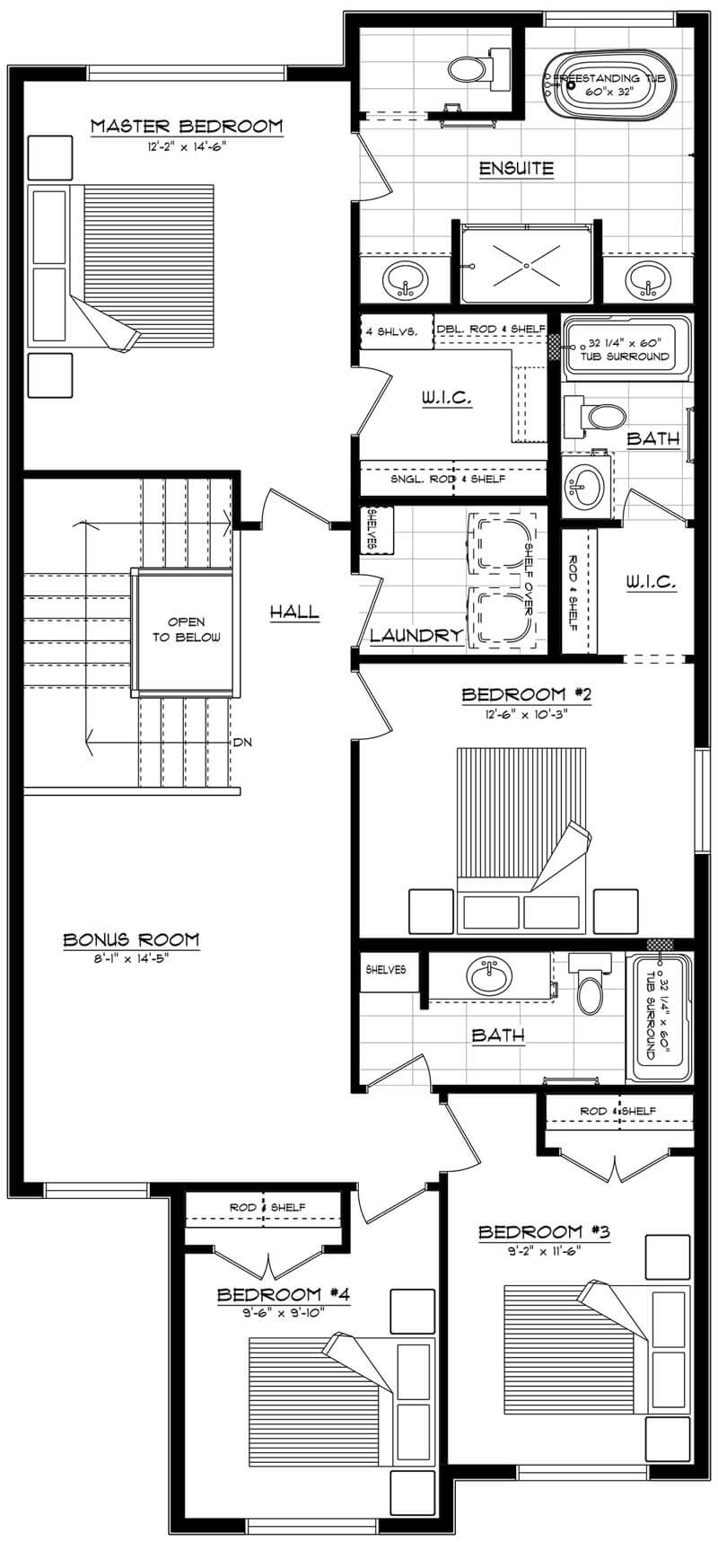 Alexandria Floor Plan of Rivers Edge Parkwood Master Builder with undefined beds
