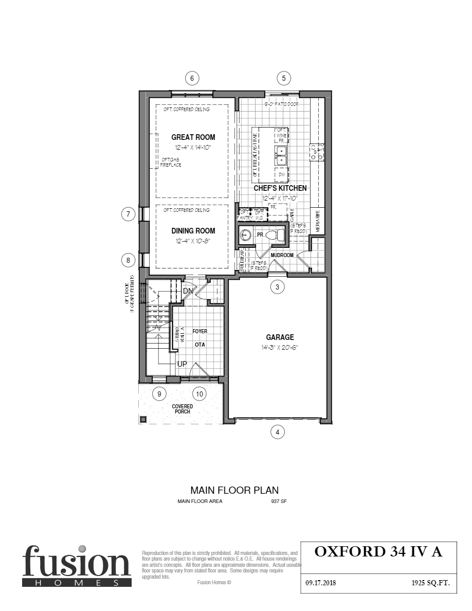  Floor Plan of Wallaceton by Fusion Homes with undefined beds