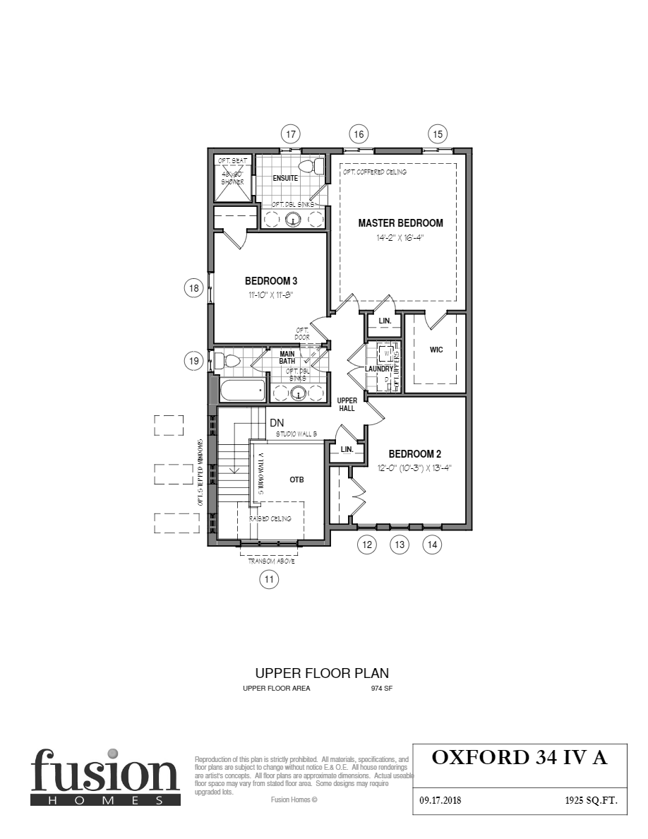  Floor Plan of Wallaceton by Fusion Homes with undefined beds
