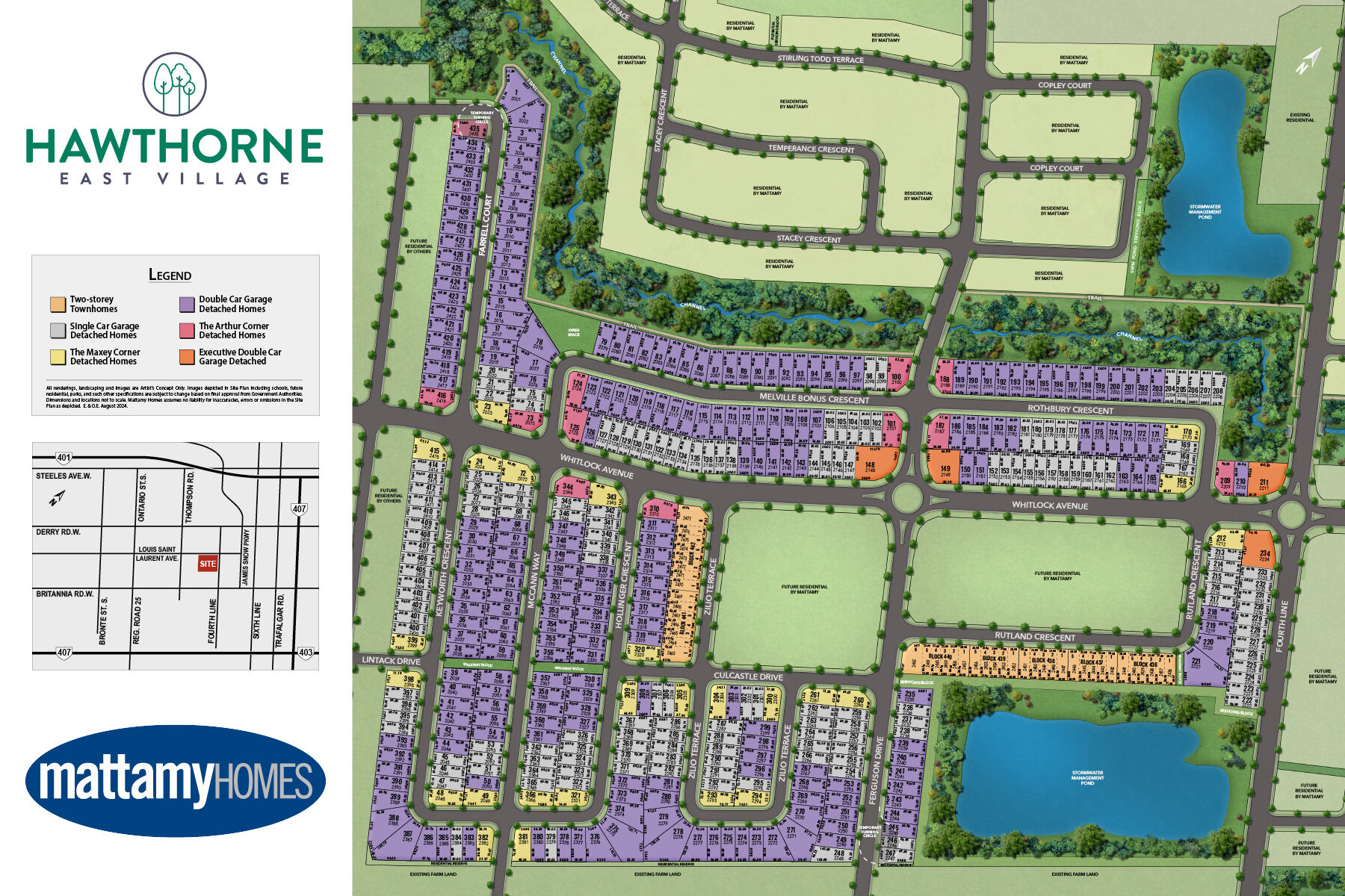 Hawthorne East Village Phase 6 located at 1255 Stirling Todd Terrace, Milton, ON cover image