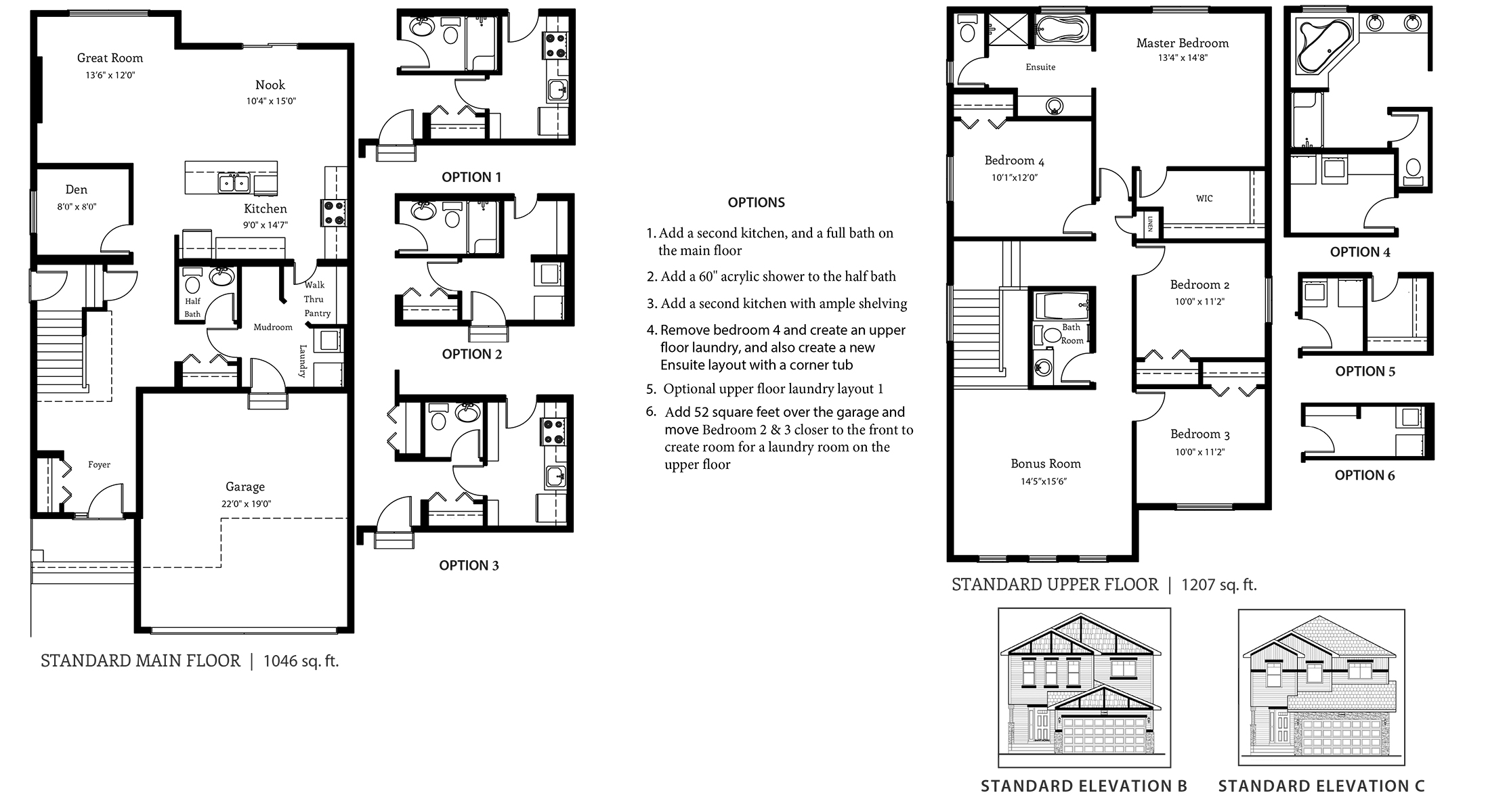 Hazel Floor Plan of Maple Crest Crystal Creek Homes Edmonton with undefined beds