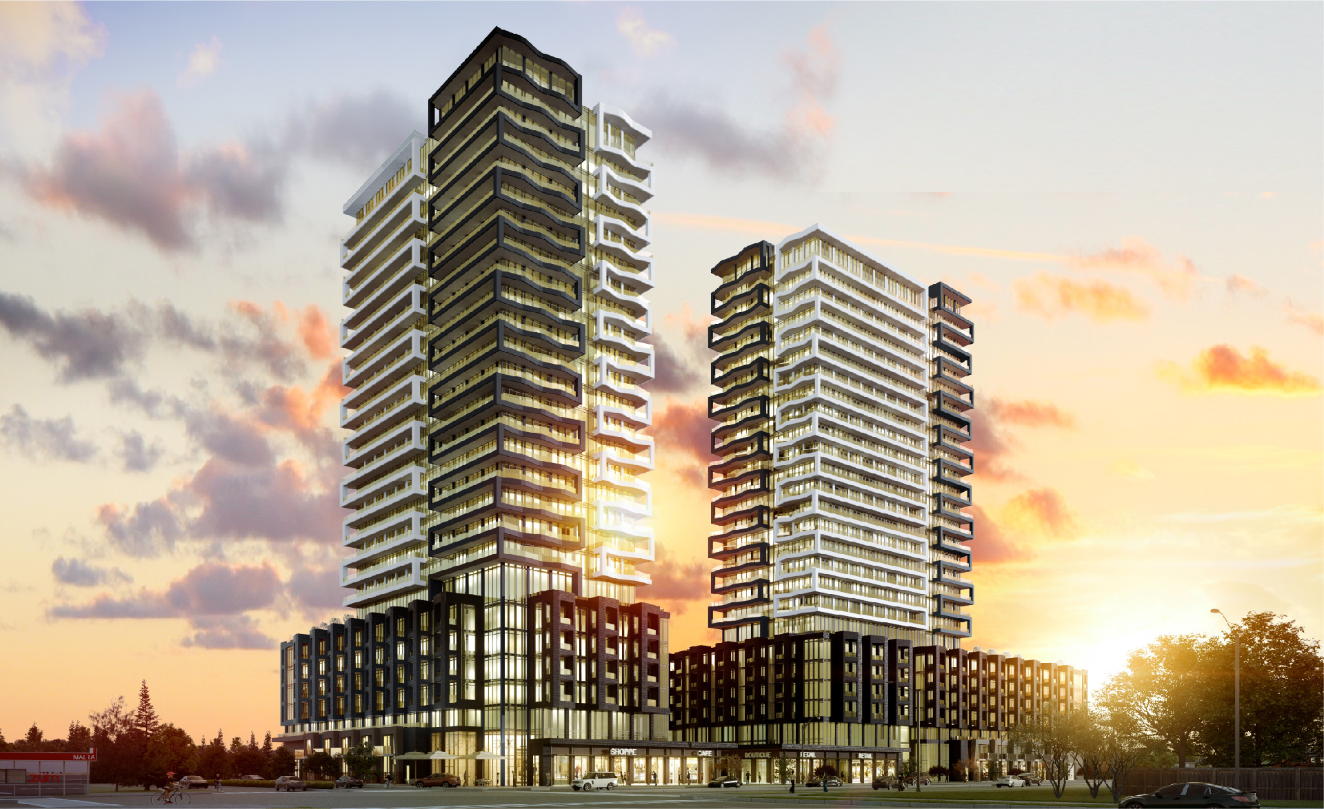 Duo Condos located at 245 Steeles Avenue West, Brampton, ON image
