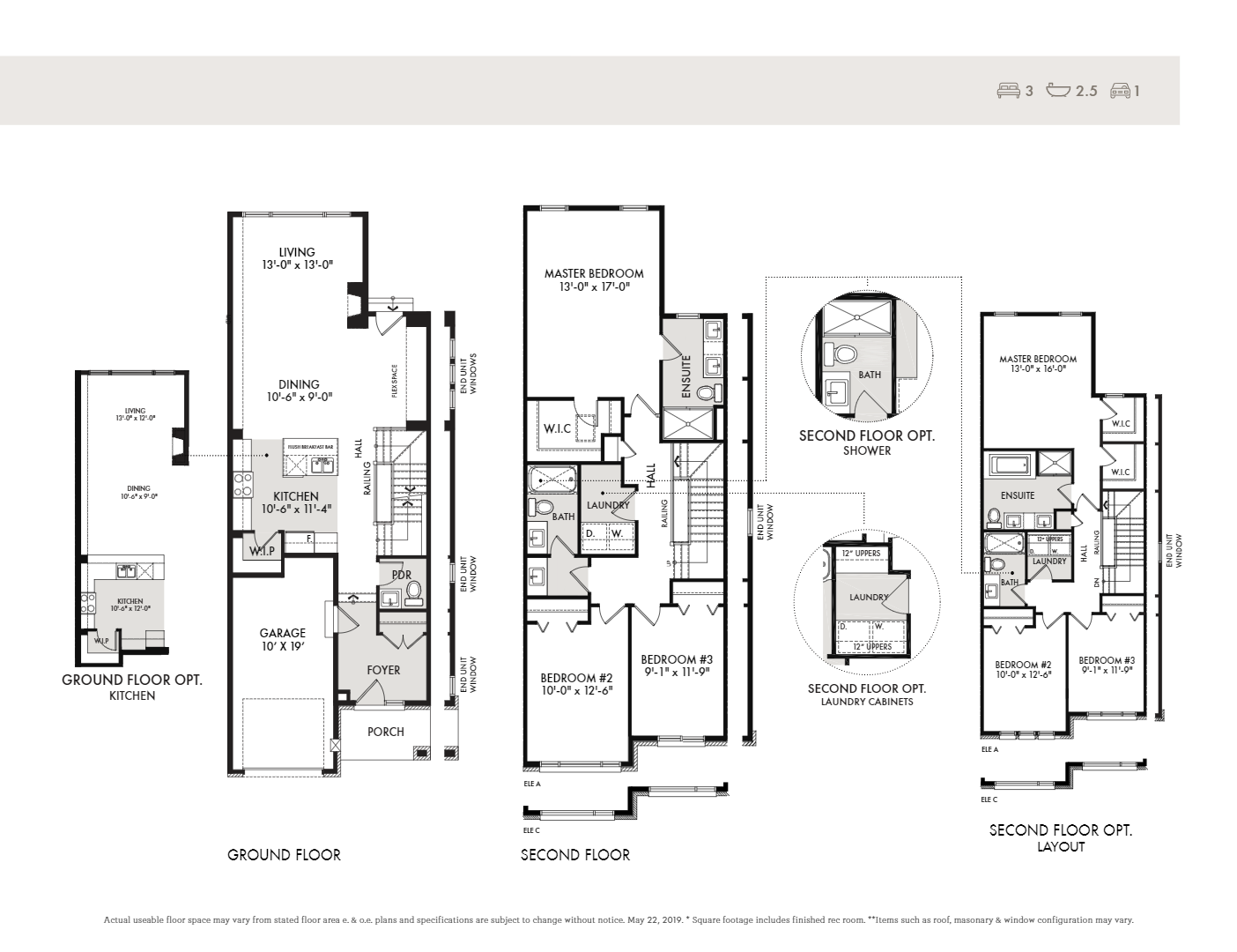Hudson Floor Plan of Riverside South Richcraft Homes with undefined beds