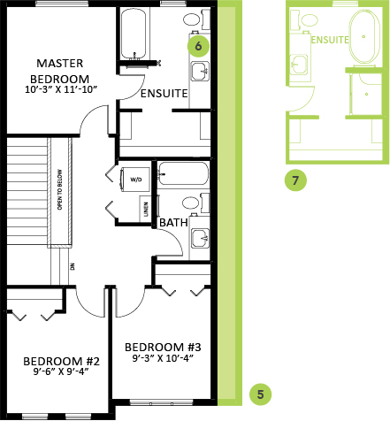  7043 - 182 Avenue NW  Floor Plan of Vita at Crystallina Nera with undefined beds