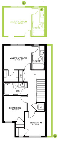 Zoe Floor Plan of Vita at Crystallina Nera with undefined beds