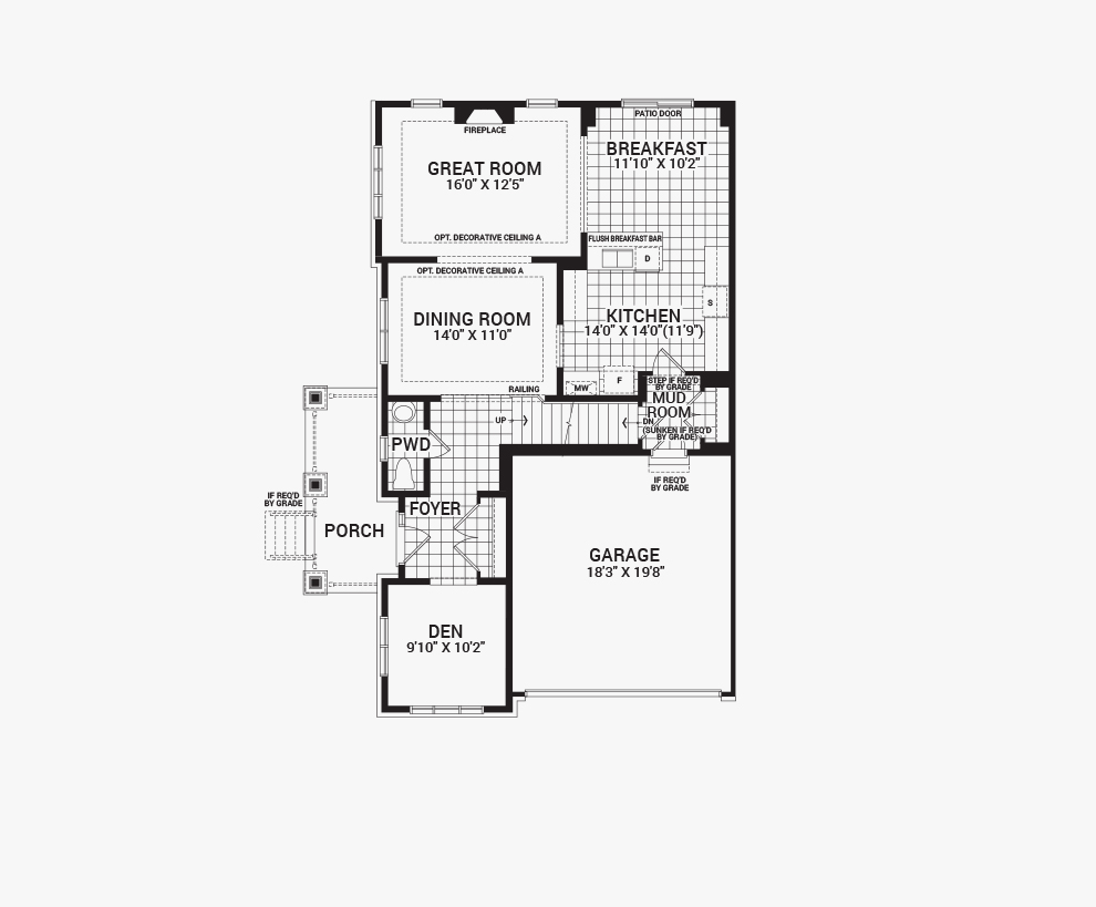 Juneberry Floor Plan of Mahogany Towns with undefined beds