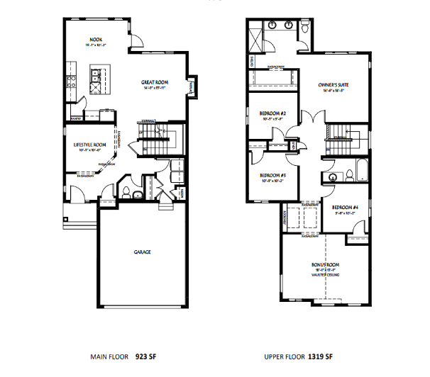 Mackenzie Floor Plan of Keswick Landing Pacesetter Homes with undefined beds