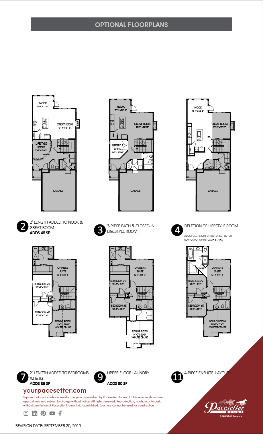 Madeline Floor Plan of Desrochers Villages - Front Attached with undefined beds