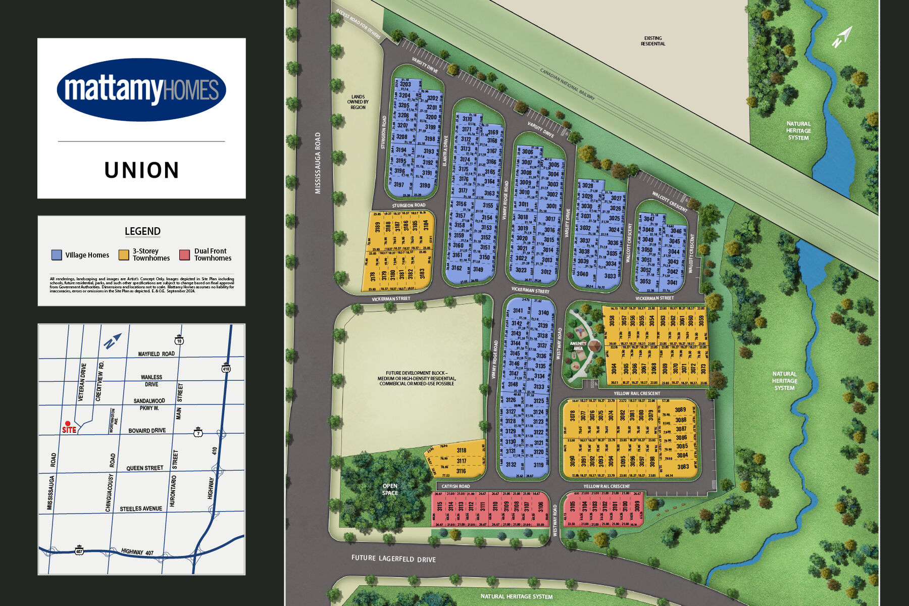 Mattamy Union Brampton located at Bovaird Drive West & Mississauga Road, Brampton cover image