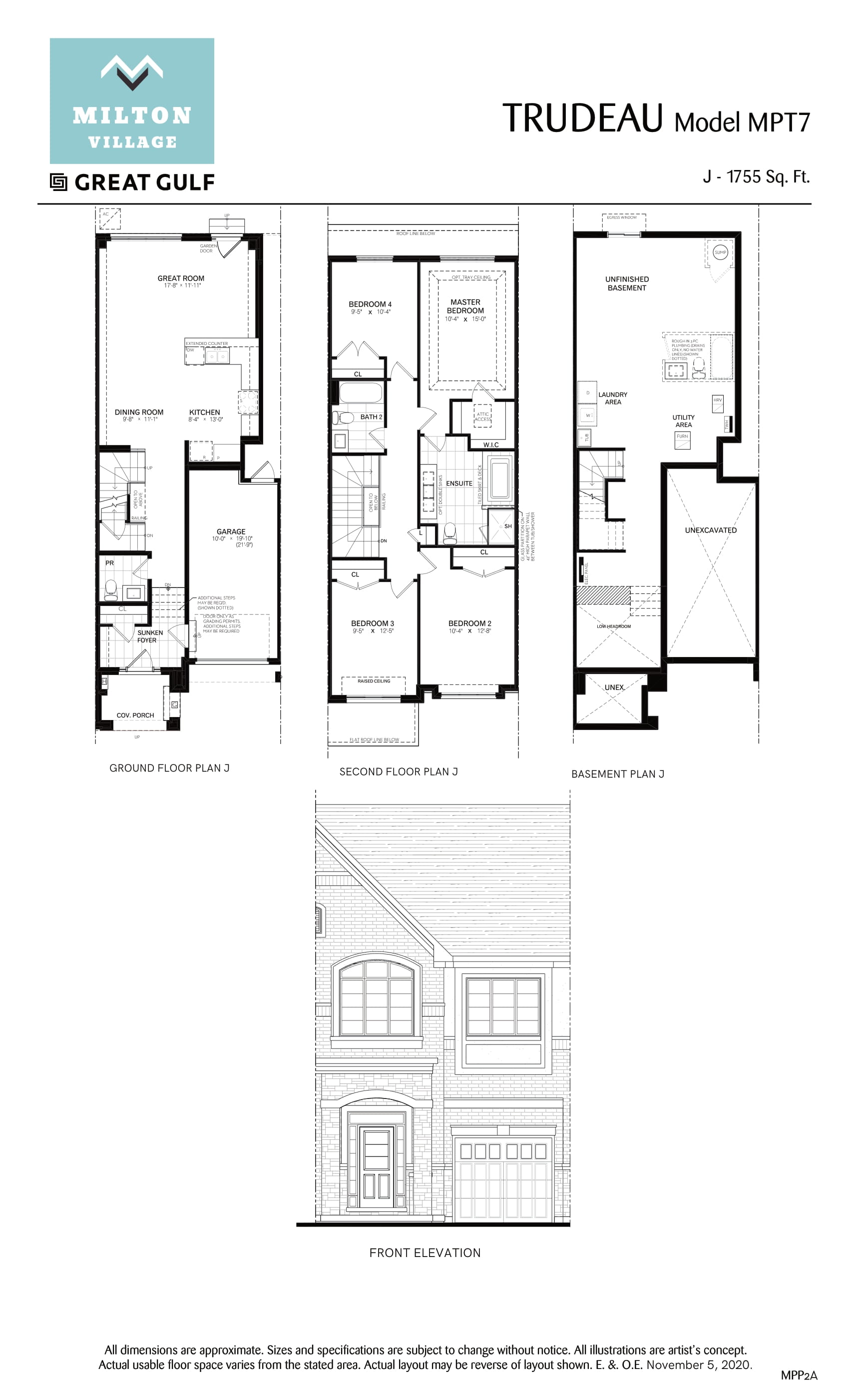  Floor Plan of Milton Village with undefined beds