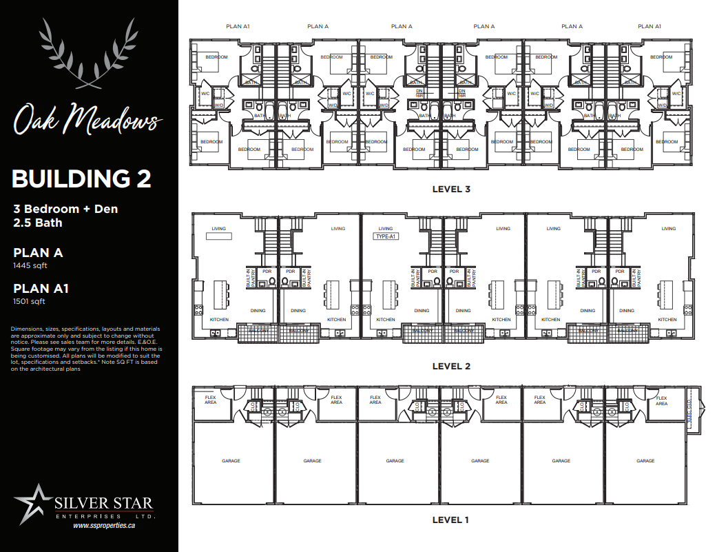  UNIT 8  Floor Plan of Oak Meadows Towns with undefined beds