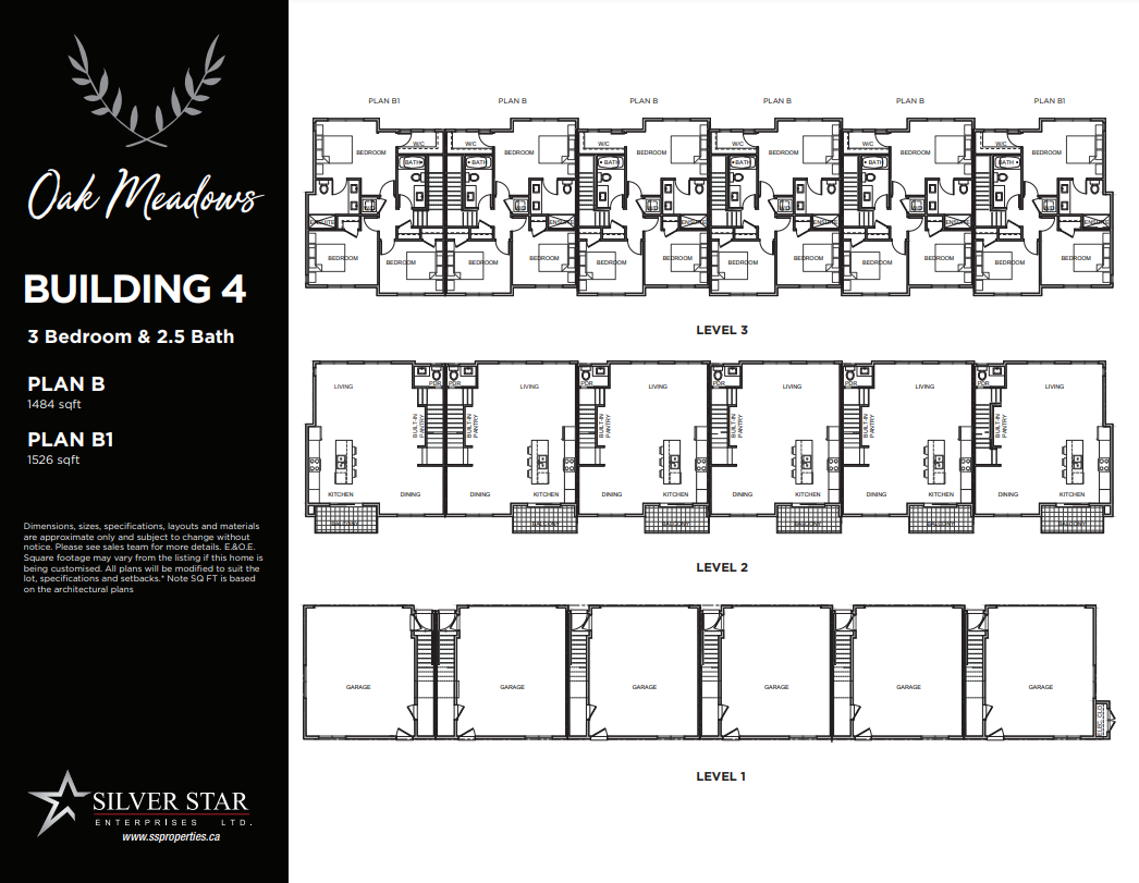  UNIT 15  Floor Plan of Oak Meadows Towns with undefined beds