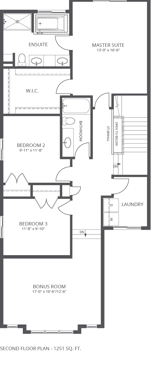Pescara Floor Plan of Ambleside by Averton with undefined beds