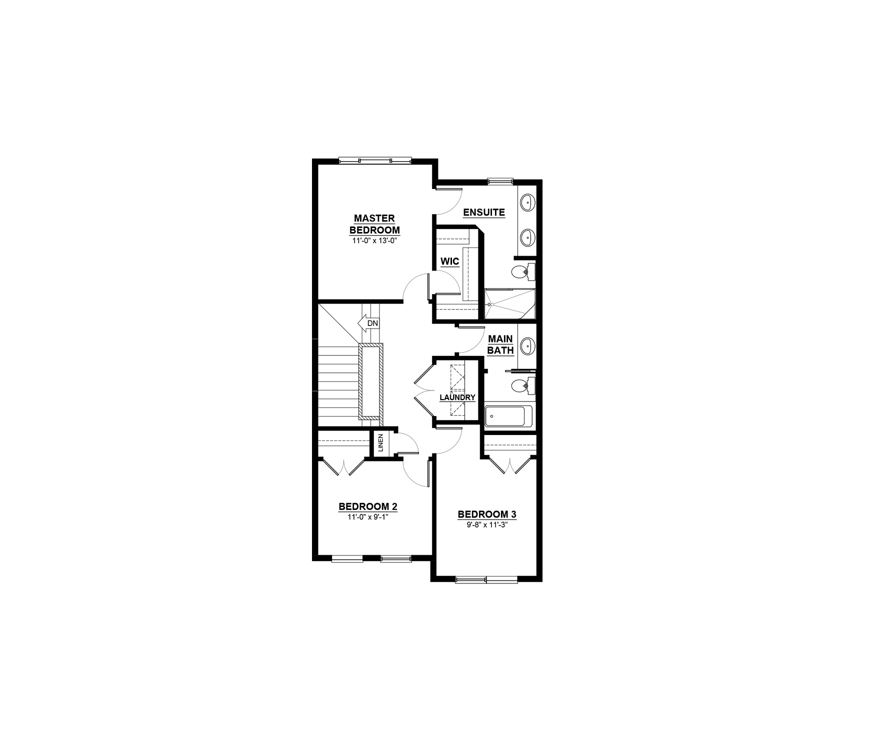 PRIMERA-Z Floor Plan of Saxony Glen by Daytona Homes with undefined beds
