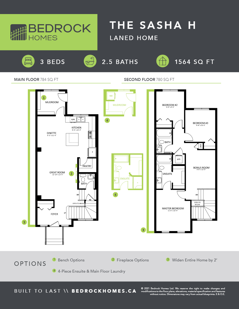 Sasha Floor Plan of The Hills at Charlesworth Bedrock Homes with undefined beds