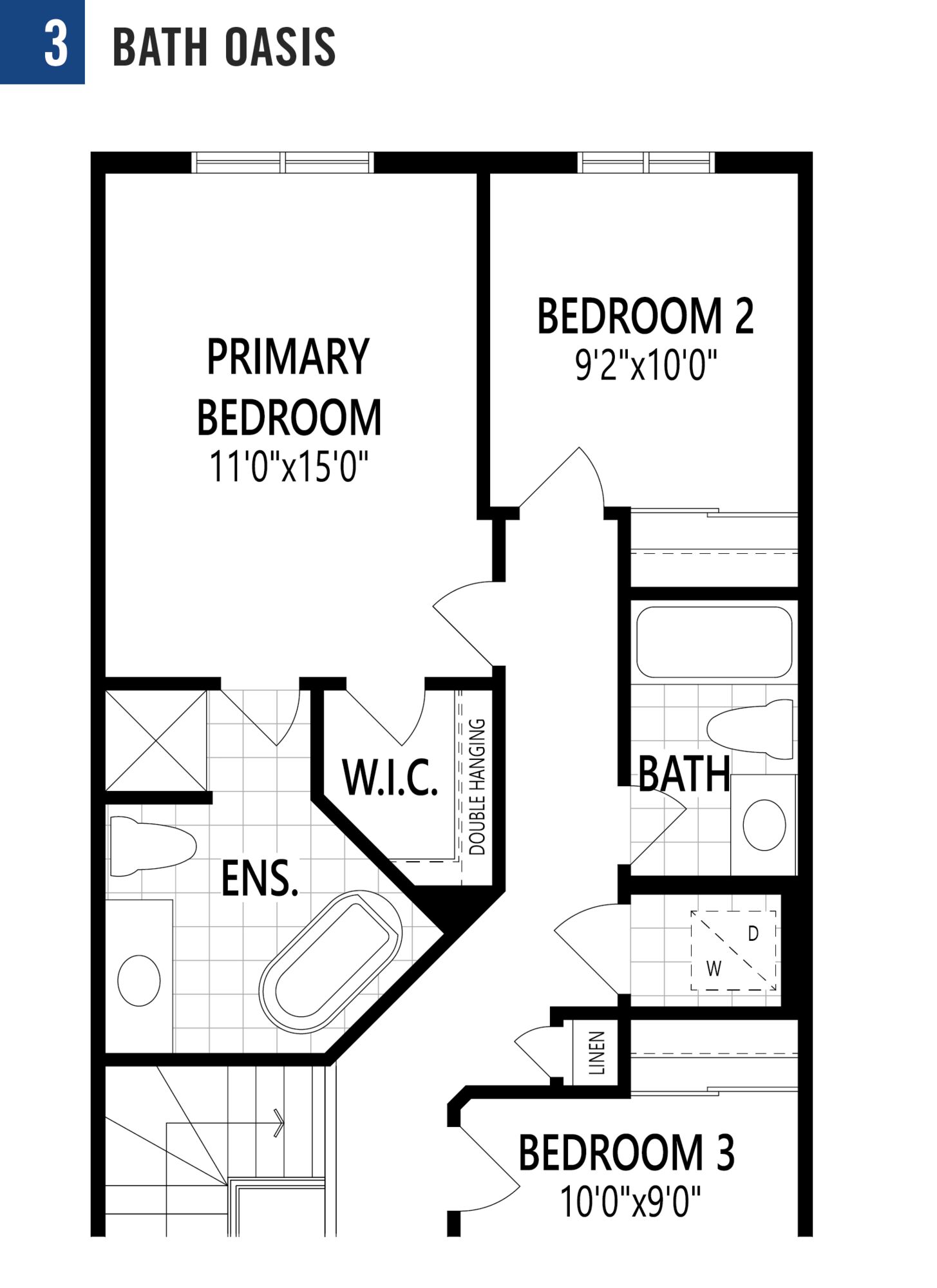 Lilac Floor Plan of Richmond Meadows Towns with undefined beds