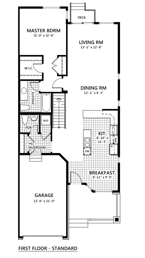 Sage Floor Plan of Cardinal Creek Village Towns with undefined beds