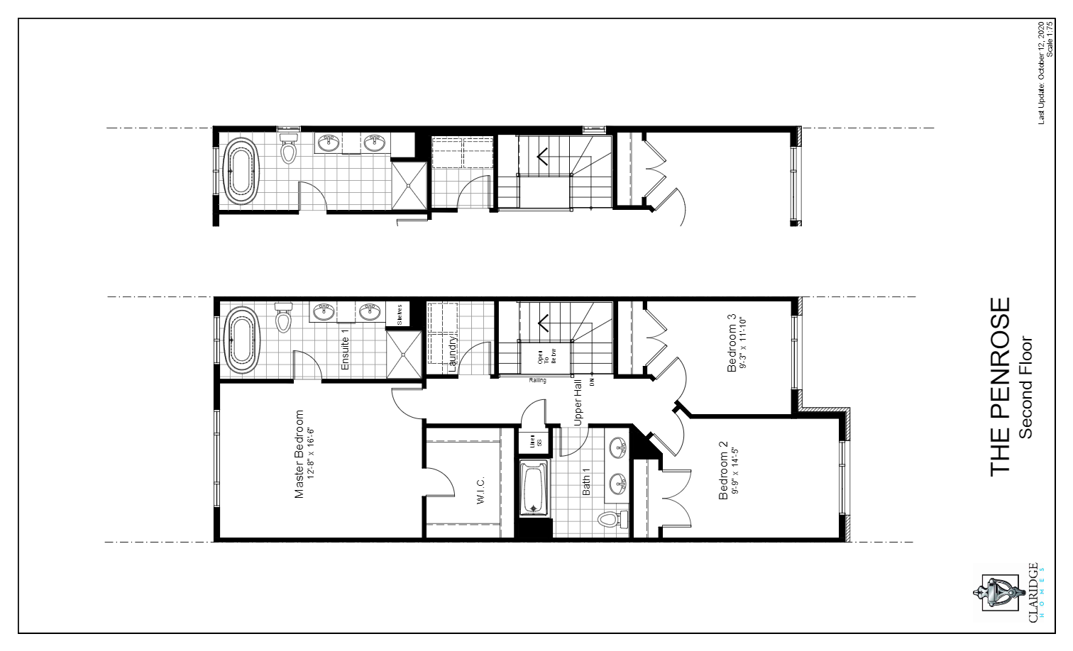 Selkirk Floor Plan of River's Edge Claridge Homes with undefined beds