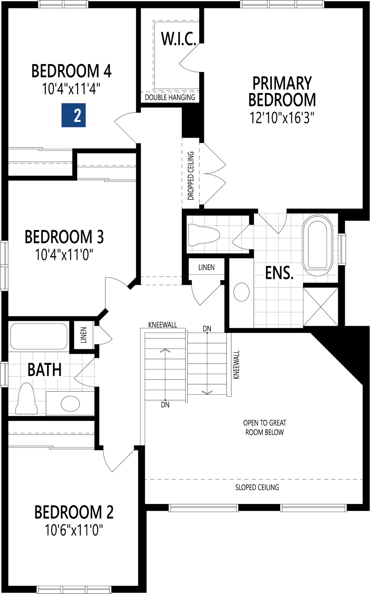 Shelburne Floor Plan of Richmond Meadows Towns with undefined beds