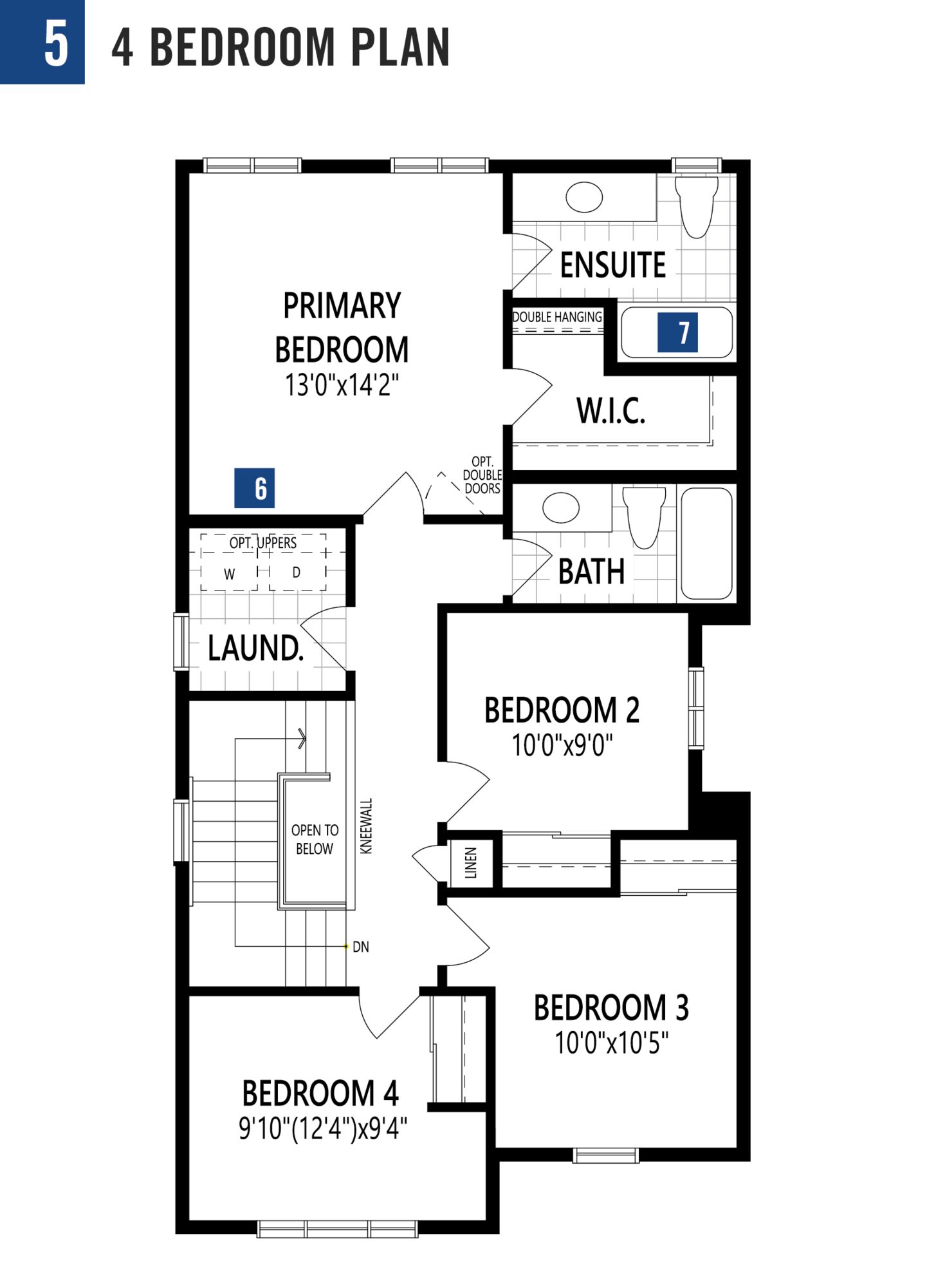 Primrose II Floor Plan of Richmond Meadows Towns with undefined beds