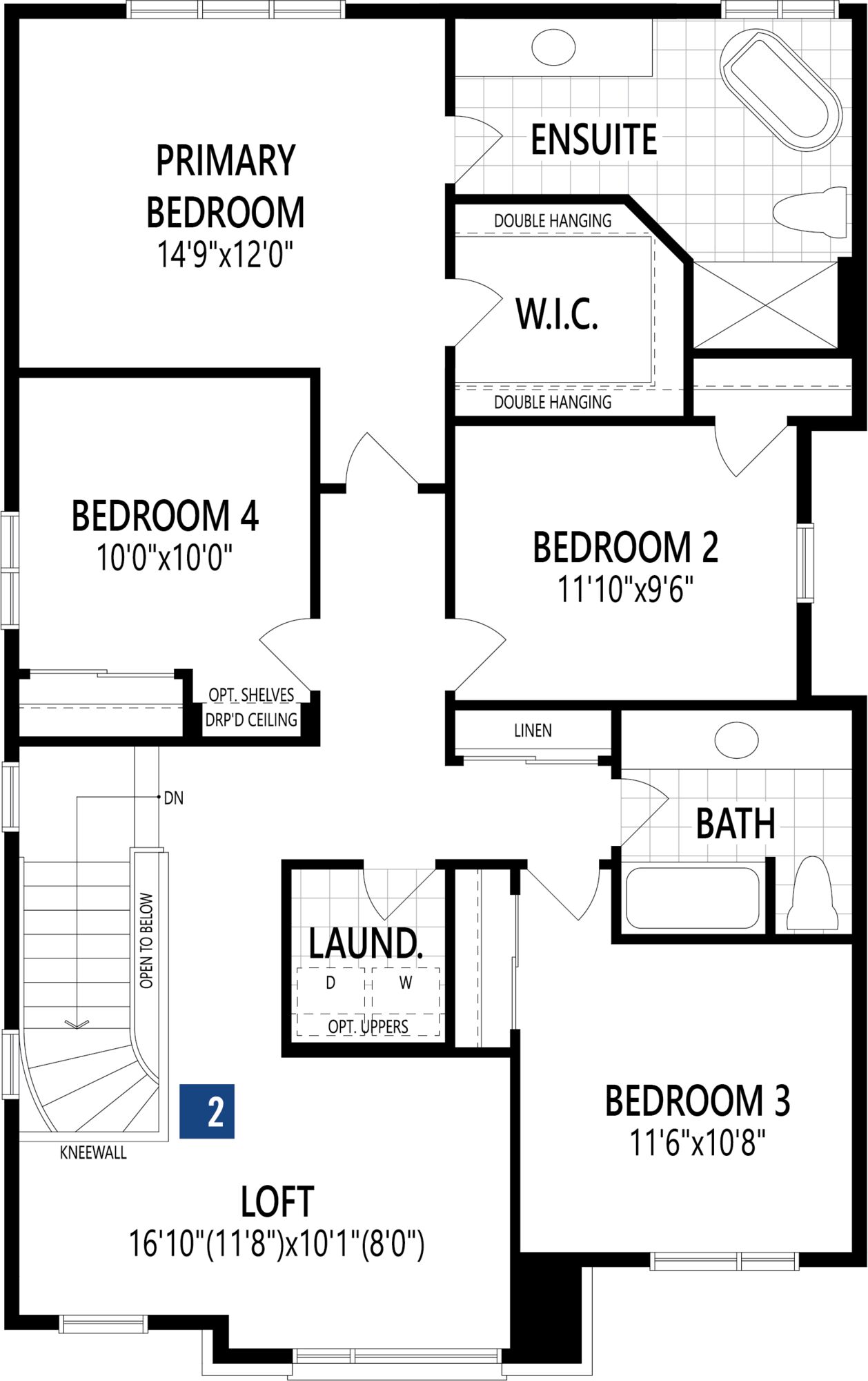 Valleyfield Floor Plan of Richmond Meadows Towns with undefined beds
