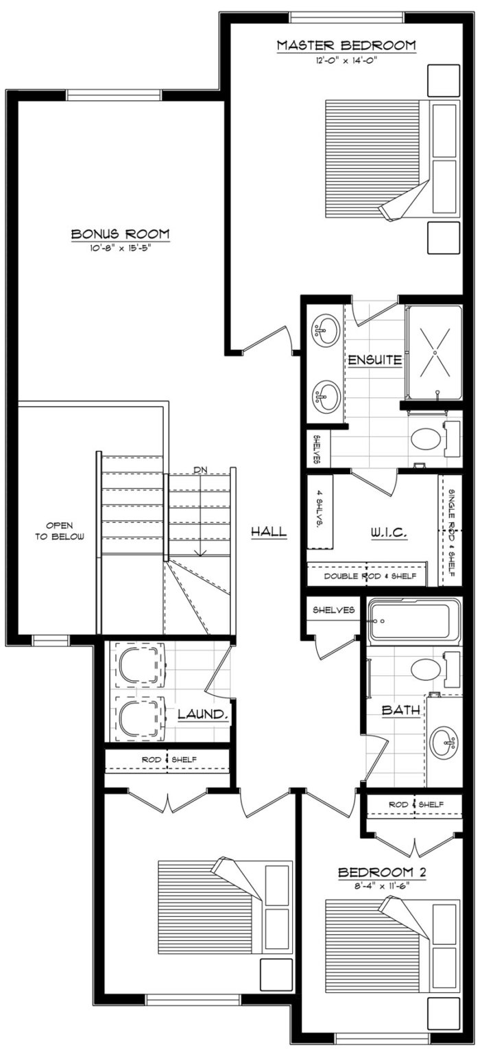 1903 Collip View SW Floor Plan of Cavanagh Parkwood Master Builder with undefined beds