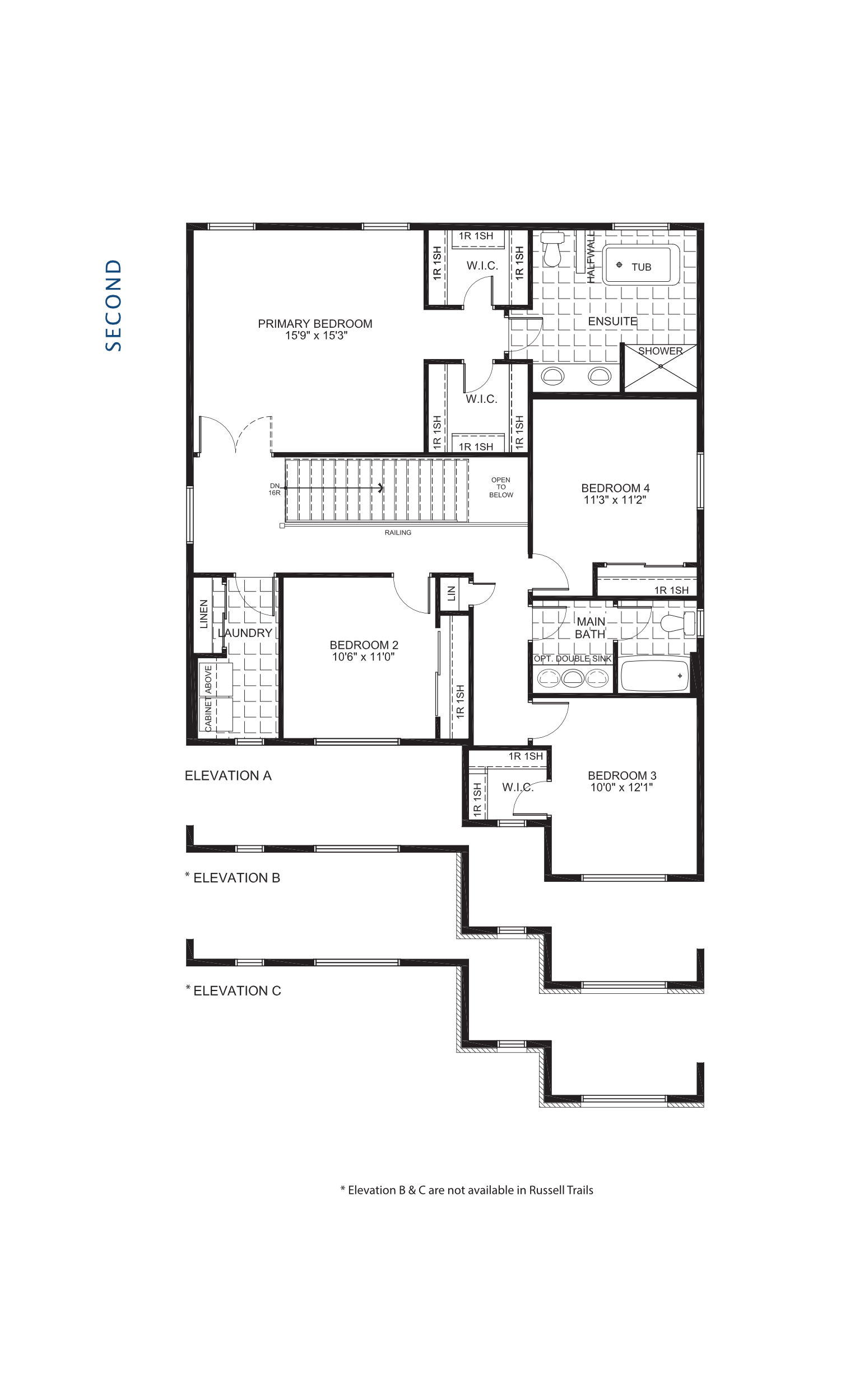 Welland Floor Plan of Findlay Creek Village Towns with undefined beds